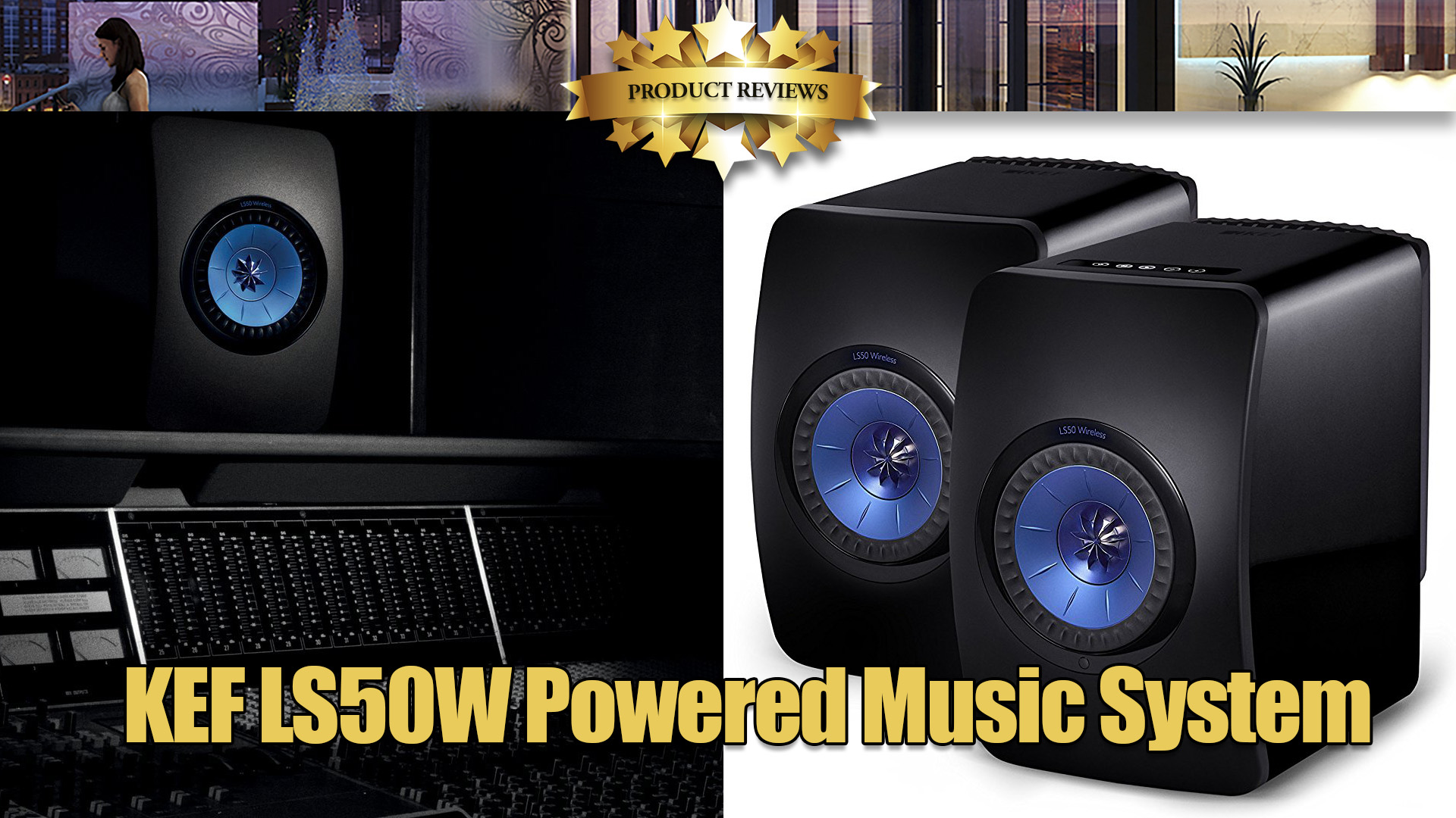 KEF LS50W Powered Music System